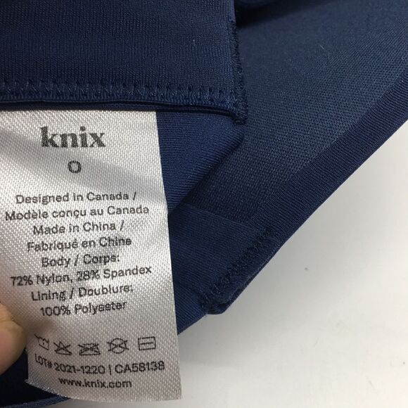 KNIX Wing Woman Contour Bra in Navy Blue - KNIX Size 0 - Picture 10 of 15